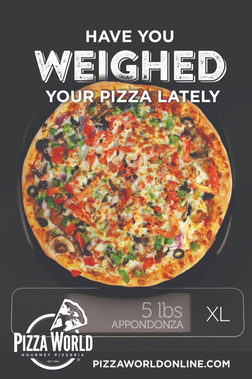 Have You Weighed Your Pizza Lately — 5lb Appondonza XL